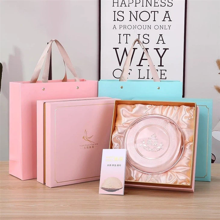 cubilose packaging boxes with removable lids