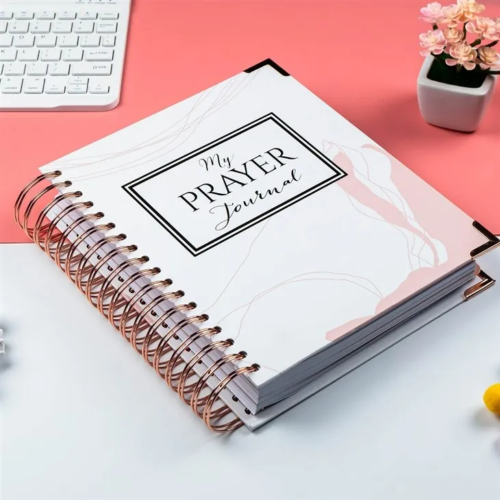 Cahier à spirale d'impression personnalisée