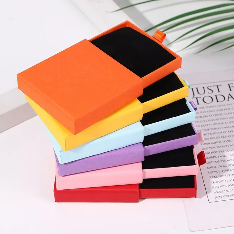 Boîte-cadeau en papier à tiroir