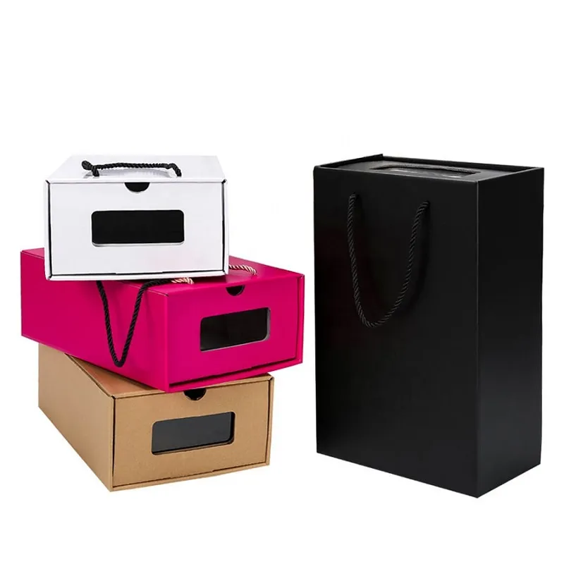 Boîte de rangement pour chaussures en cuir