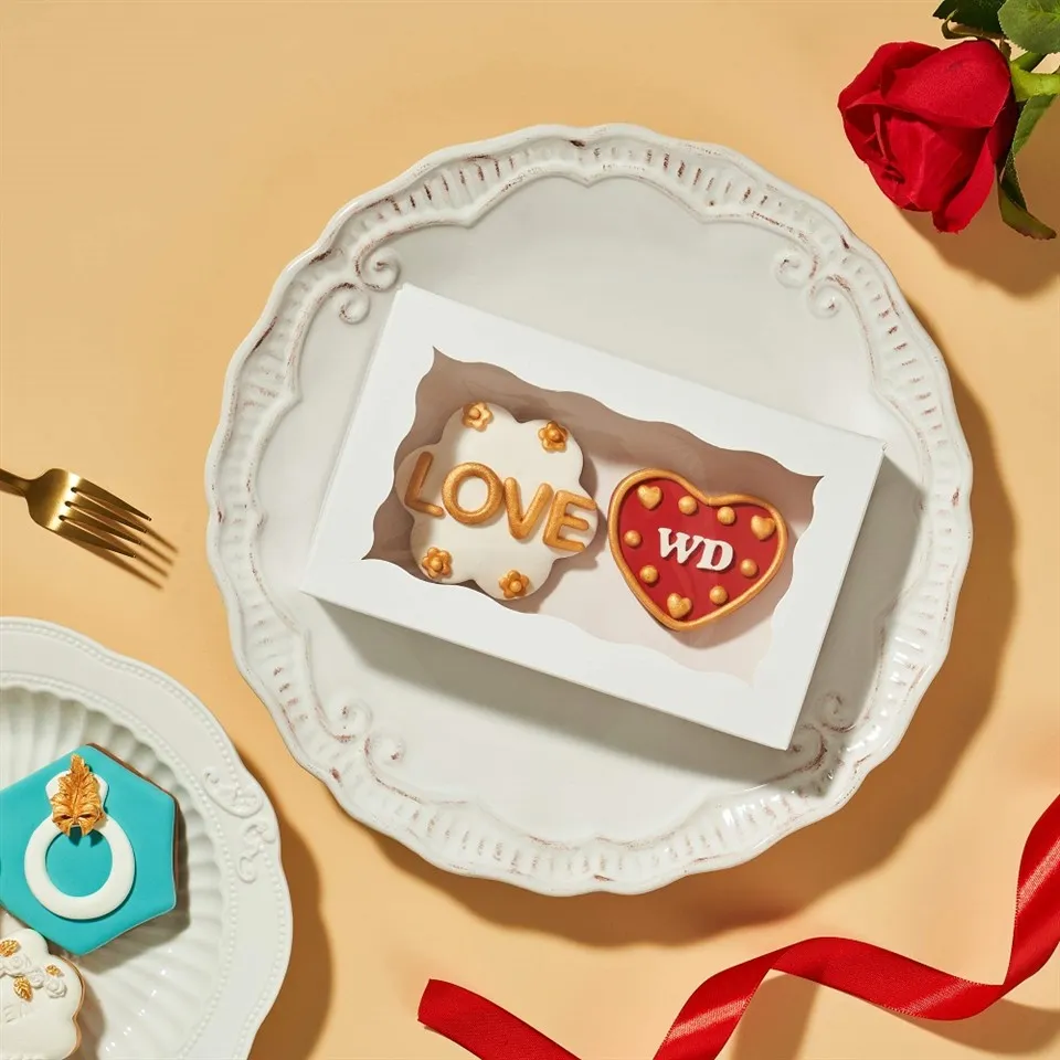 Boîte de mini macarons