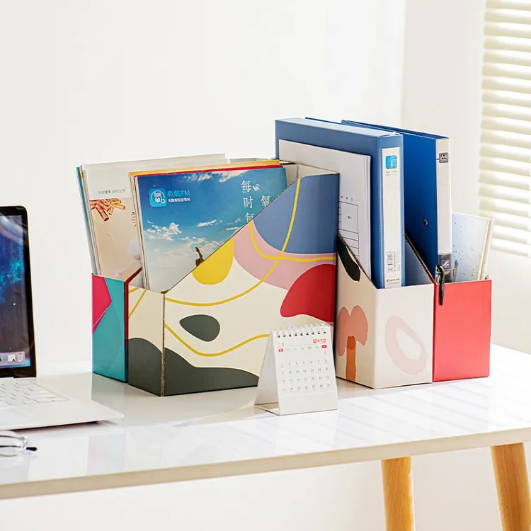 Boîte de rangement de papier de bureau