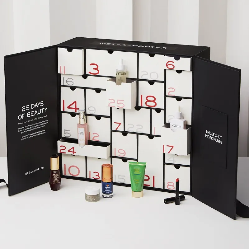 Coffret cadeau calendrier papier