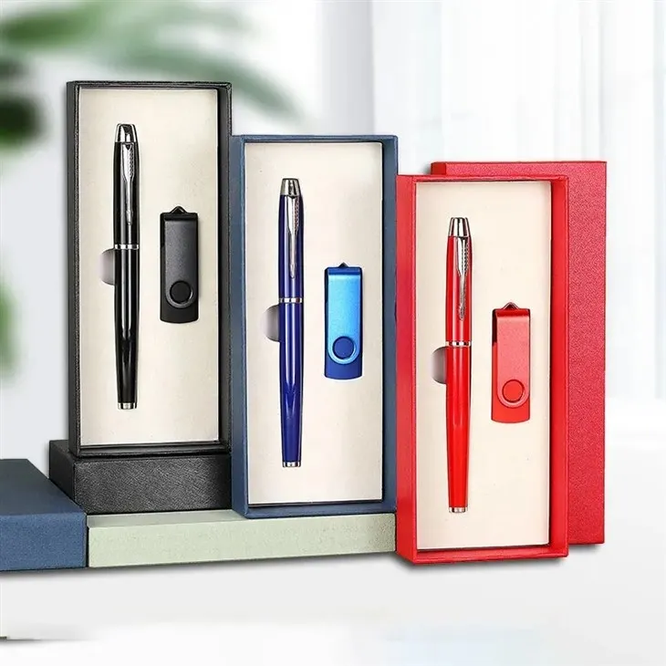 Coffrets cadeaux stylo et clé USB