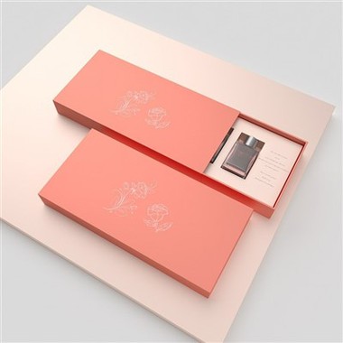 Boîte d'emballage de parfum à tiroir coulissant
