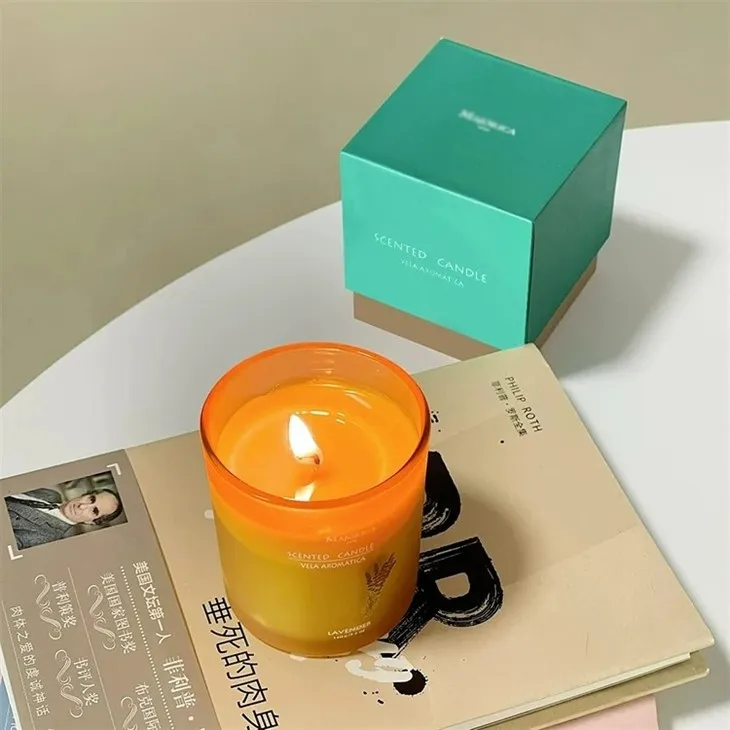 Coffrets cadeaux carrés pour bougies en carton